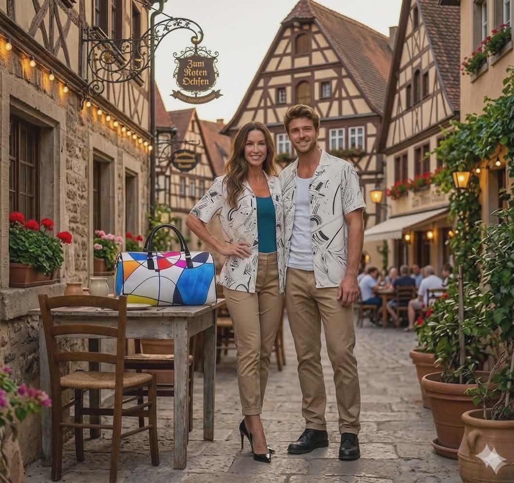 Abstract Ink Swirl All-Over Print Summer Unisex Shirt by autistic artist