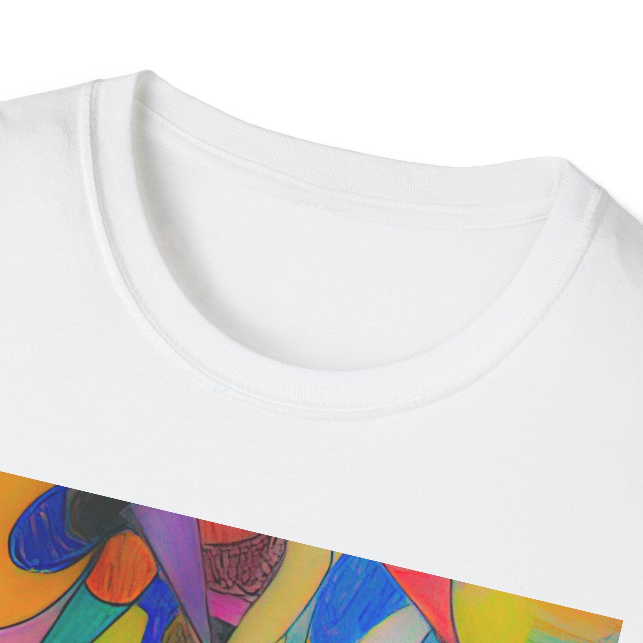 Abstract Colorburst Art T-Shirt by autistic artist