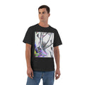 Abstract Delicate Linework T-Shirt — Iridescent Nature Graphic Tee