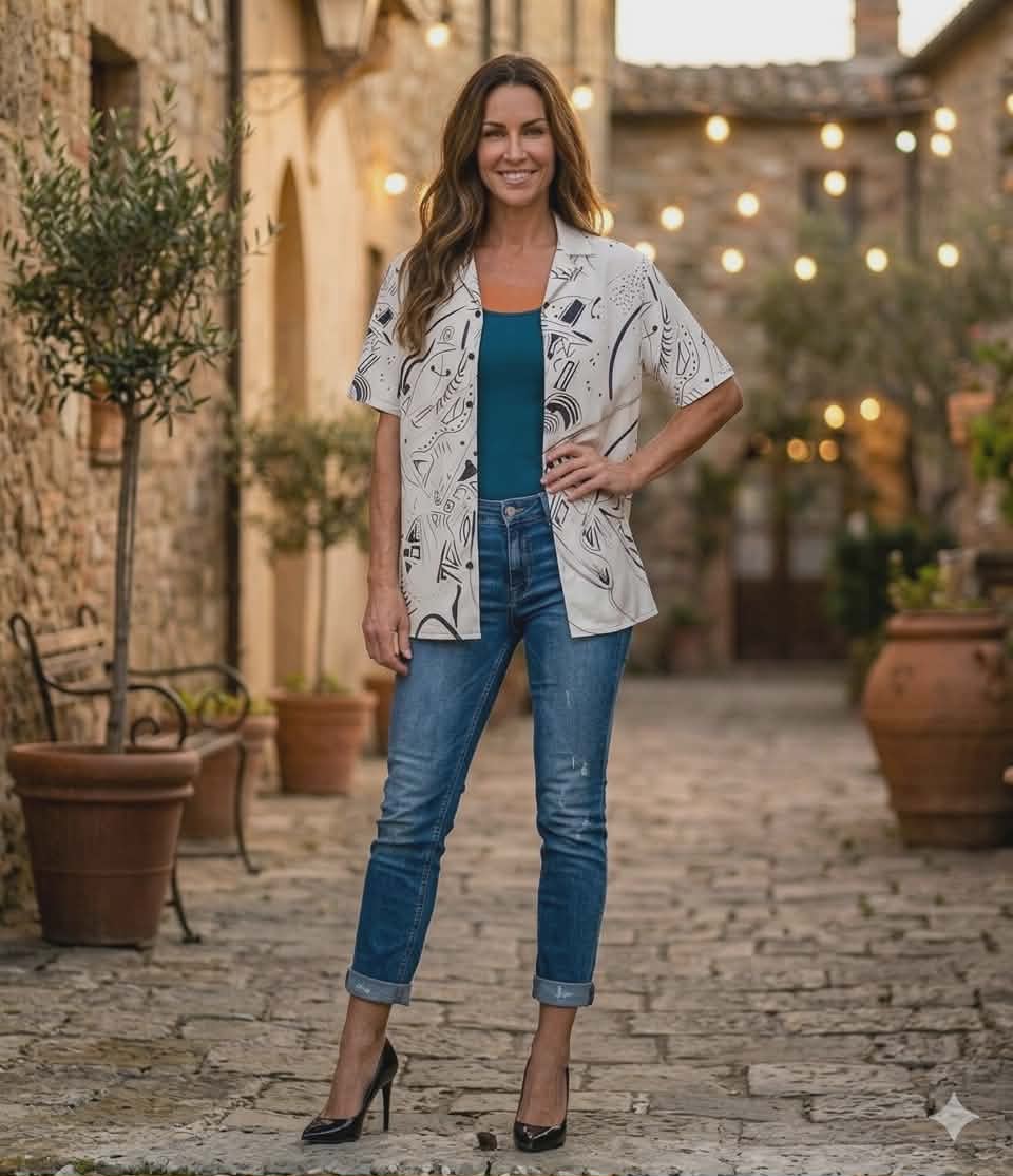 Abstract Ink Swirl All-Over Print Summer Unisex Shirt by autistic artist